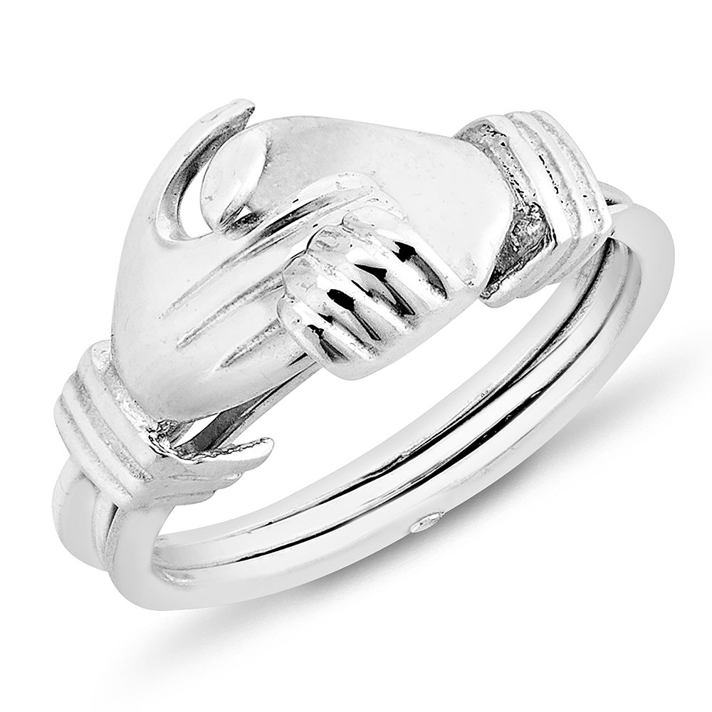 Unisex Handmade Twill Hand Carved 925 Sterling Silver Band Ring Size 9 US,  Weight: 5.1 Gm at Rs 800/piece in Jaipur